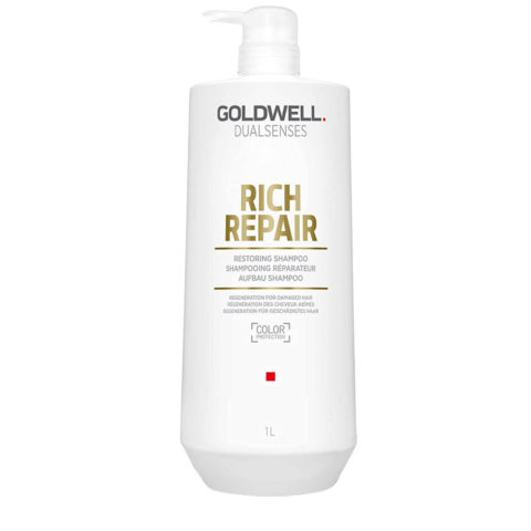 Goldwell Dualsenses Rich Repair Restoring Shampoo 1000ml - Shampoo für trockenes oder geschädigtes Haar