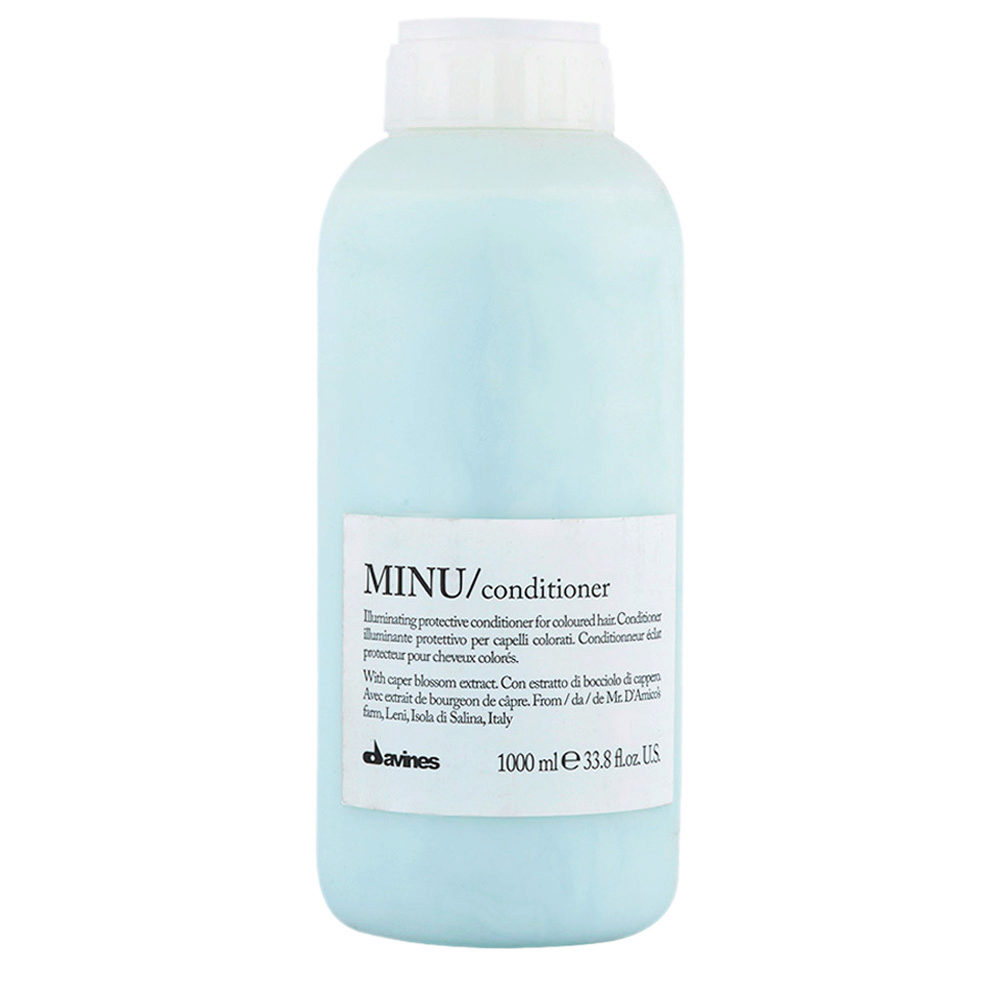 Davines Essential HairCare Minu Conditioner 1000ml - Glanz Conditioner für coloriertes Haar