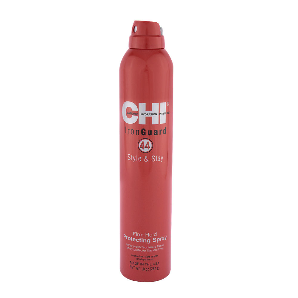 CHI 44 Iron Guard Style & Stay Firm Hold Protecting Spray 284gr - Haarspray mit starkem Halt und Hitzeschutz