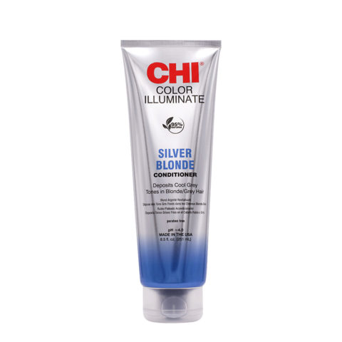 CHI Color  Illuminate Conditioner Silver Blonde 251ml - Silverblond