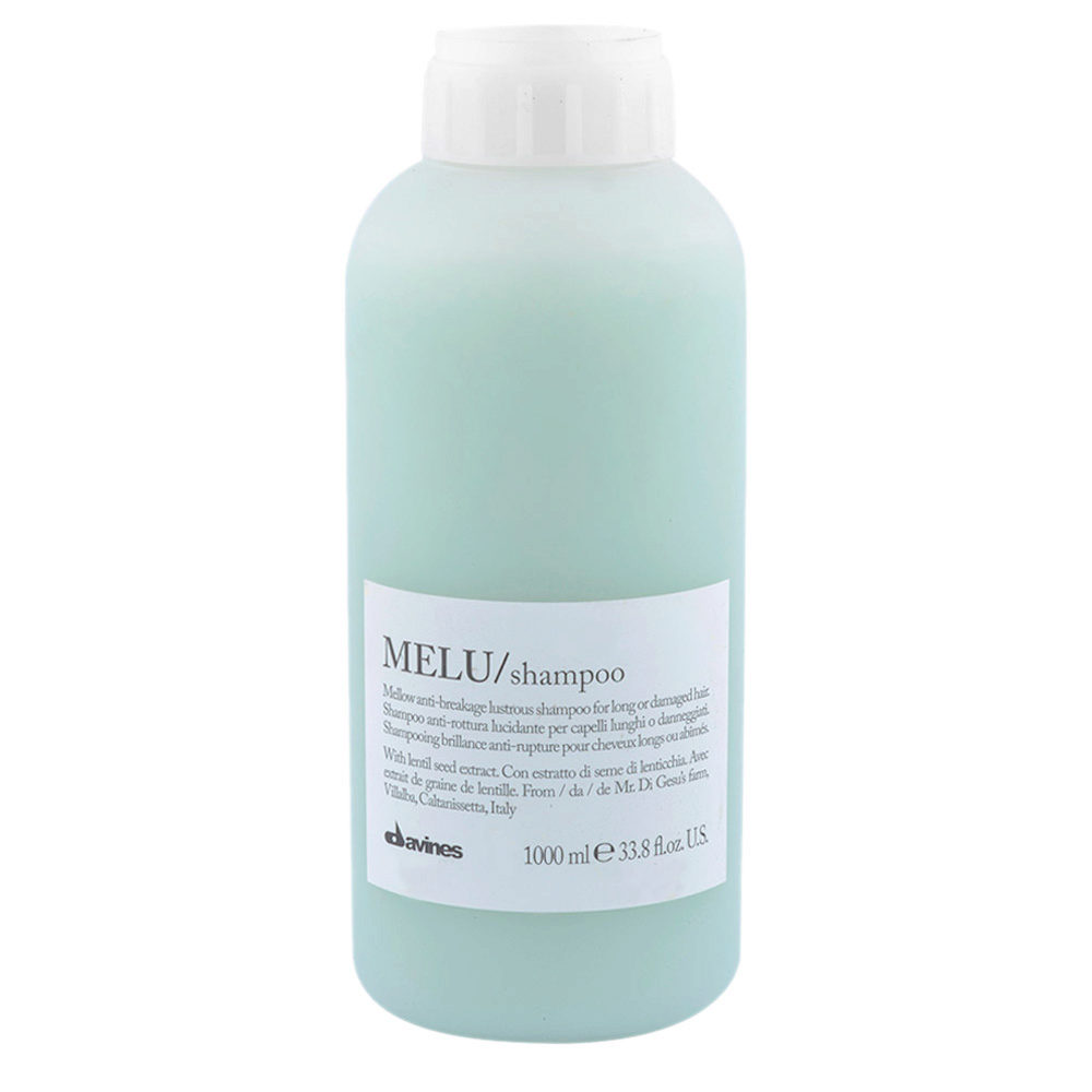 Davines Essential HairCare Melu Shampoo 1000ml - Anti-Bruch-Shampoo für langes Haar
