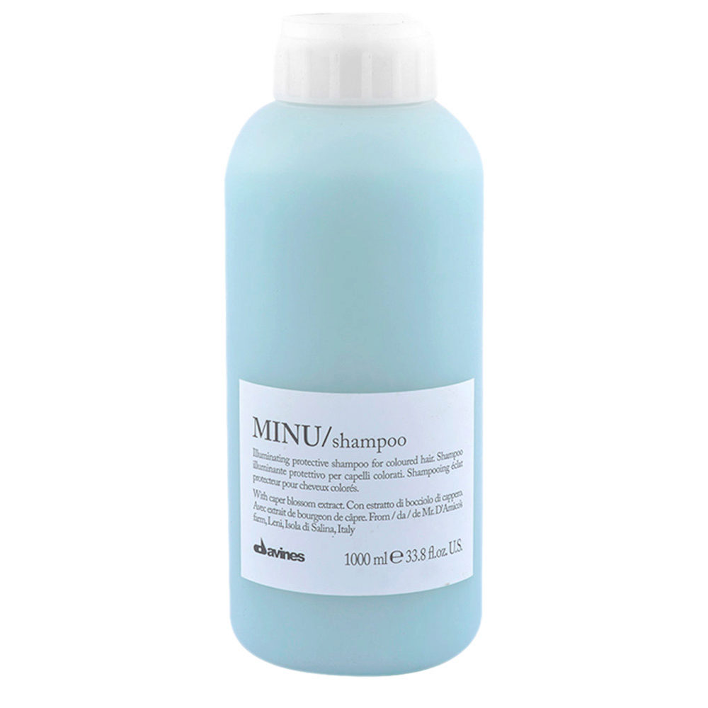 Davines Essential HairCare Minu Shampoo 1000ml - Glanz Shampoo für coloriertes Haar