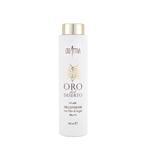 Erilia Oro del Deserto Argan Mask 500ml  cremige Maske für trockenes und strapaziertes Haar