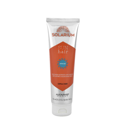 Alfaparf Milano Solarium Sun Hair After-Sun Anti-Dryness Nourishing Mask 150ml -After Sun Nahrende Trockenheit Haarmaske