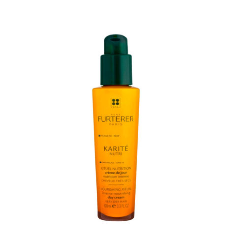 René Furterer Karité Intense Nourishing ritual Day Cream 100ml - Intensive Pflegecreme für sehr trockenes Haar