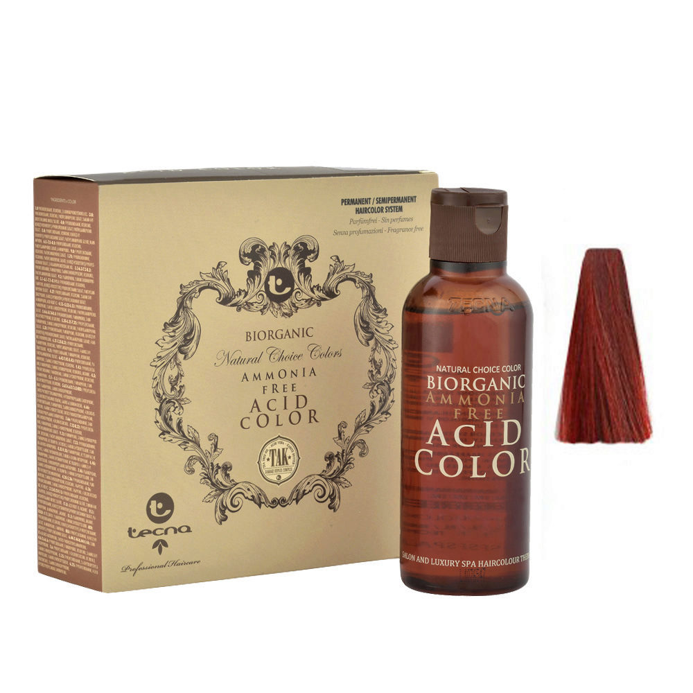 6.26 Dunkles Irisée Rot-Blond Tecna NCC Biorganic Acid Color 3x130ml