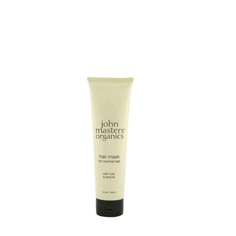 John Masters Organics Hair Mask For Normal Hair With Rose & Apricot 148ml - maske für normales haar