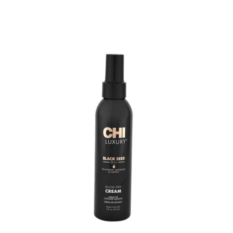 CHI Luxury Black Seed Oil Blow Dry Cream 177ml - Anti-Frizz-Glättungscreme
