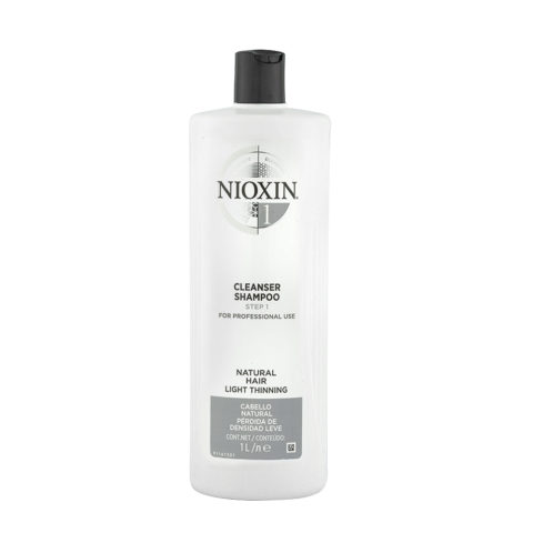 System1 Cleanser shampoo 1000ml - Haarausfall Shampoo