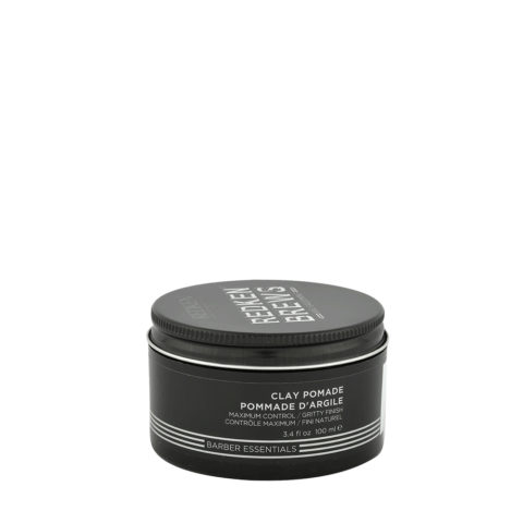 Brews Man Clay Pomade 100ml  - Ultramattes Haarwachs