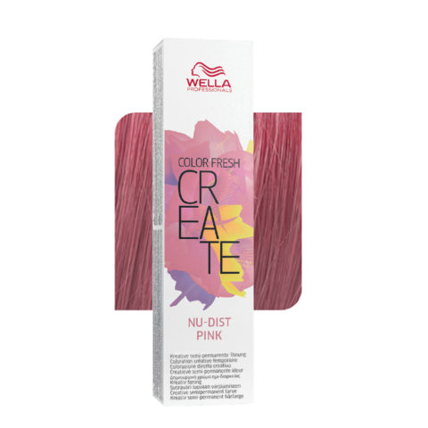 Wella Color Fresh Create Nudist Pink 60ml - Semi-permanente Direktfarbe