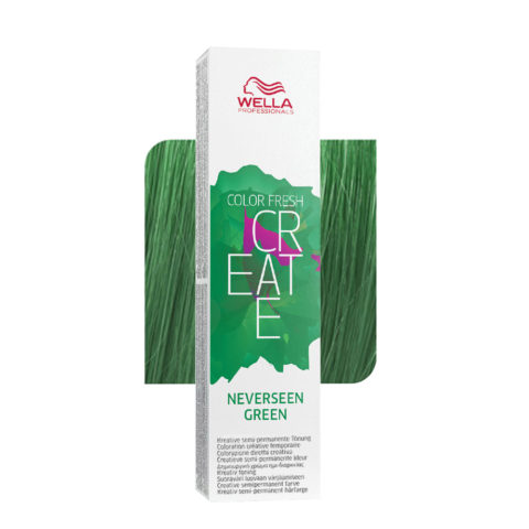 Wella Color Fresh Create Neverseen Green 60ml  - semipermanente Direktfarbe
