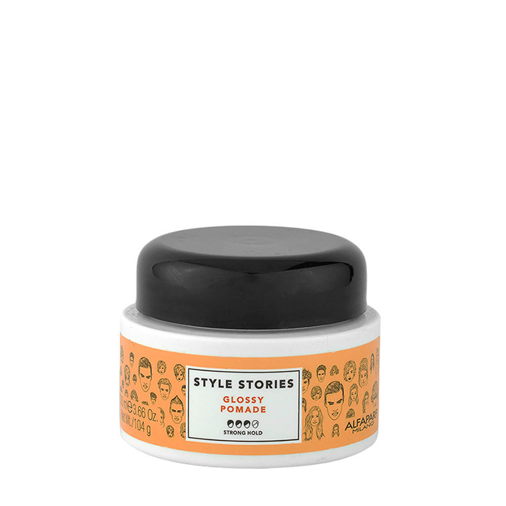 Alfaparf Milano Style Stories Glossy Pomade 100ml - glänzende Pomade