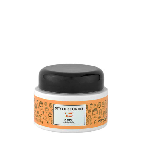 Alfaparf Milano Style Stories Funk Clay 100ml - Mattes-Finish Haarpaste