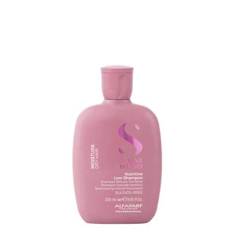 Semi Di Lino Moisture Nutritive Low Shampoo 250ml - sanftes, nährendes Shampoo für trockenes Haar