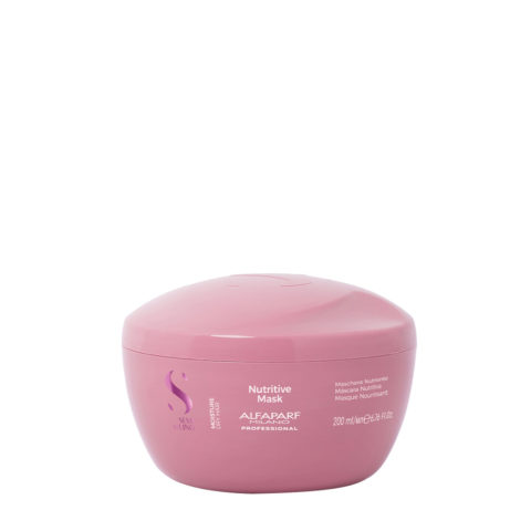 Alfaparf Milano Semi Di Lino Moisture Nutritive Mask 200ml - nährende Maske für trockenes Haar