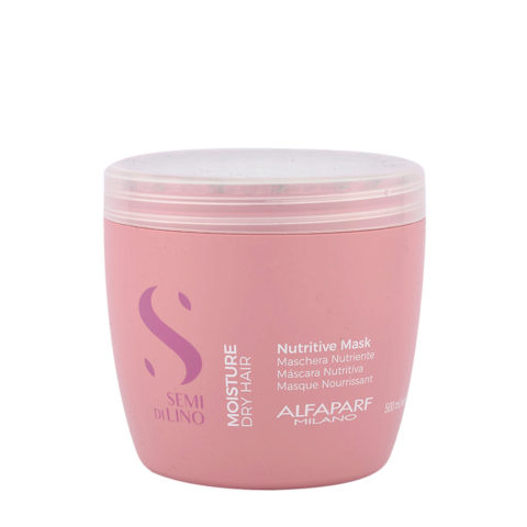 Semi Di Lino Moisture Nutritive Mask 500ml - nährende Maske für trockenes Haar