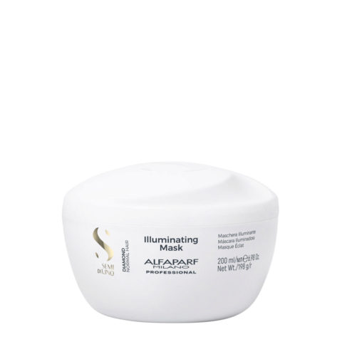 Alfaparf Milano Semi Di Lino Diamond Illuminating Mask 200ml - Glanz Spendende Maske