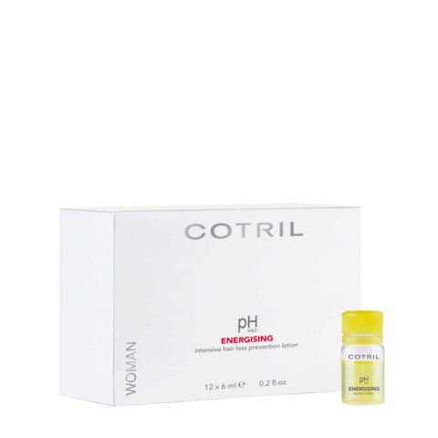 Cotril pH Med Energising Intensive hair loss prevention Lotion Woman 12x6ml - Absturzsicherungen für Frauen