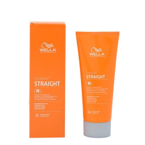 Wella Creatine+ Straight N 200ml - Glättungscreme für normales bis widerspenstiges Haar