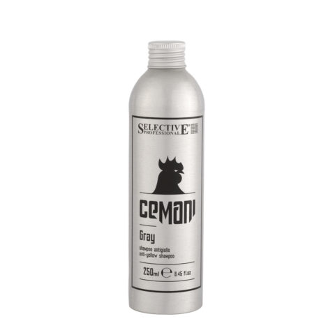 Selective Cemani Gray Shampoo 250ml - Anti-gelbes Shampoo