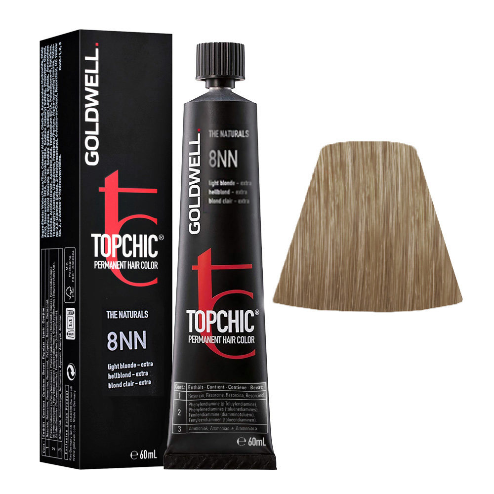 8NN Hellblond extra Goldwell Topchic Naturals tb 60ml