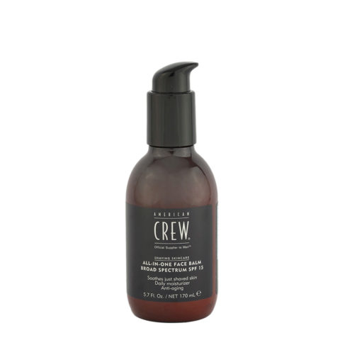 American Crew Skincare All-in-one Face Balm, 170ml - feuchtigkeitsspendende Gesicht Conditioner