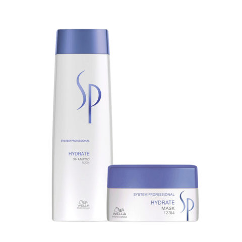 Wella SP Hydrate Shampoo 250ml Mask 200ml