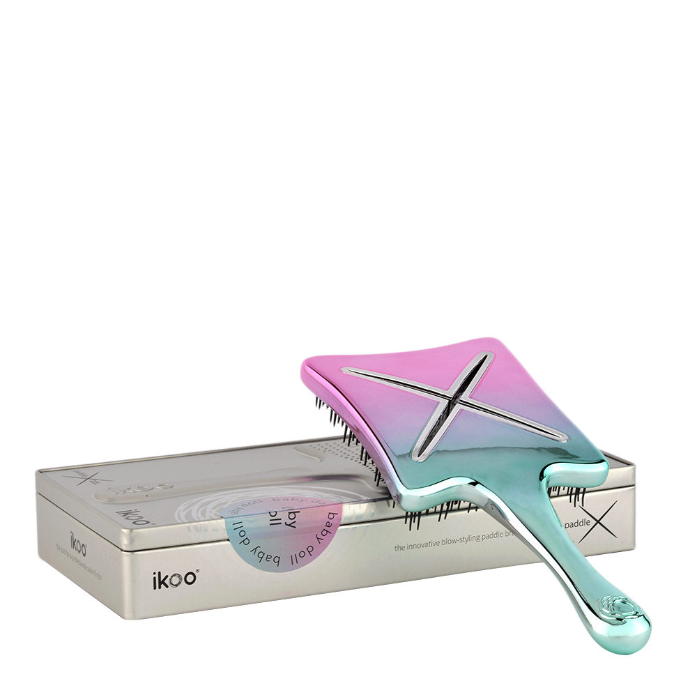 Ikoo Paddle X Metallic Baby doll - flache Bürste