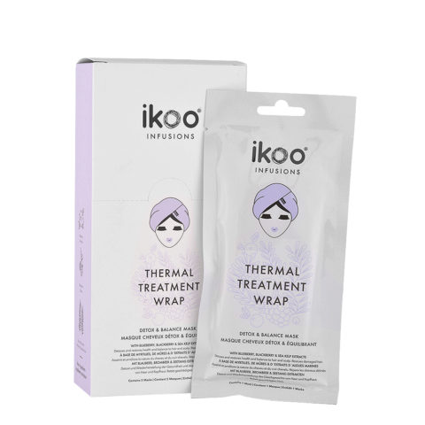 Ikoo Thermal treatment wrap Detox & Balance Mask 5x35g -  reinigende ausgleichsmaske
