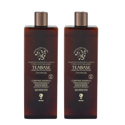 Tecna Teabase aromatherapy Clarifying shampoo 500ml kit 2 pcs