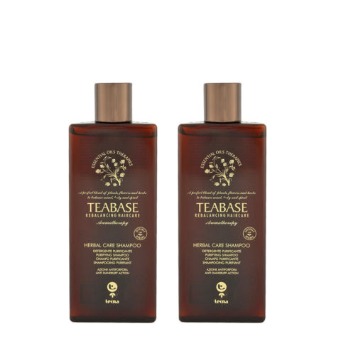 Tecna Teabase aromatherapy Herbal care shampoo 250ml kit 2 pcs