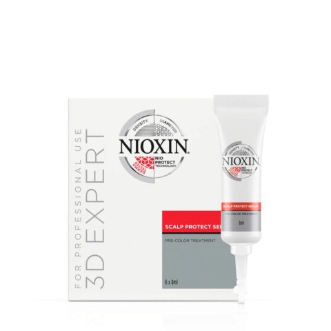 Nioxin Scalp Protect Serum 6x8ml - Pre Colour Treatment