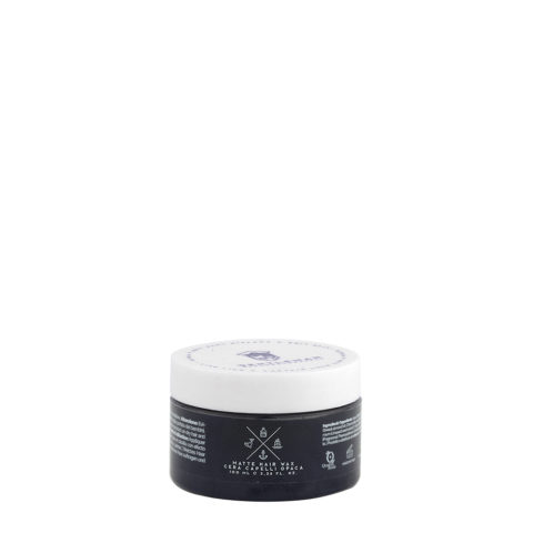 Naturalmente Gentleman Matte Hair Wax 100ml - Mattes Wachs