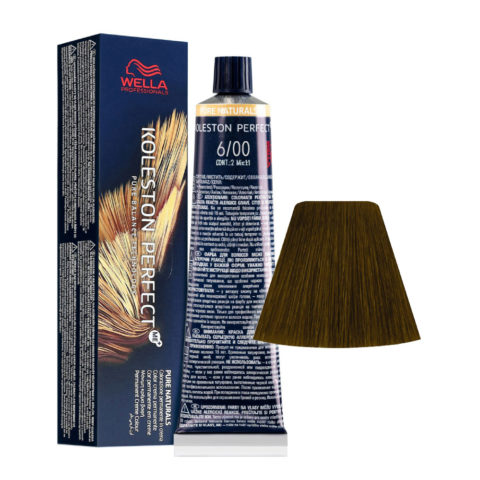 Wella Koleston Perfect Me+ Pure Naturals 6/00 Natürliches Dunkelblond  60ml - permanente Färbung