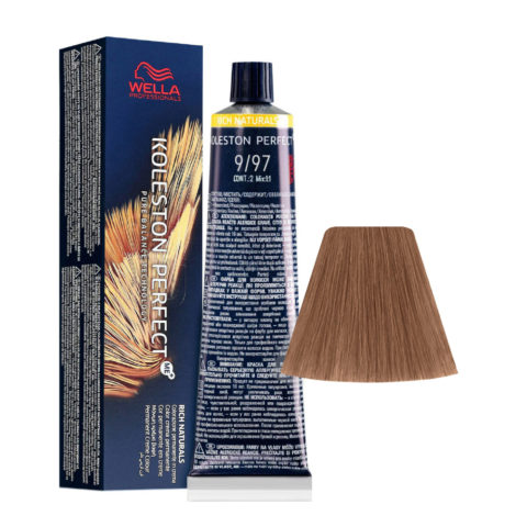 Koleston Perfect Me+ Rich Naturals 9/97 Sehr Helles Cendré Sandblond 60 ml  - permanente Färbung