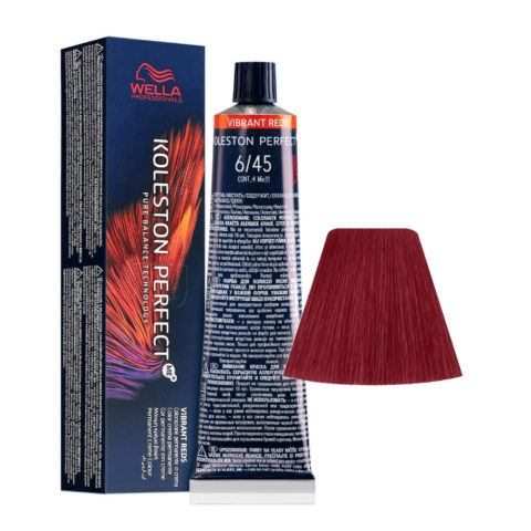 Koleston Perfect Me+ Vibrant Reds 6/45 Dunkelblond Kupfer Mahagoni 60 ml – permanente Färbung