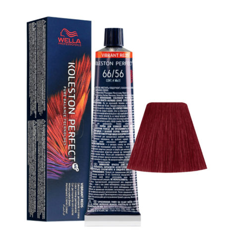 Koleston Perfect Me+ Vibrant Reds 66/56 Intensives Dunkelblond Mahagoni-Violett 60 ml – permanente Färbung