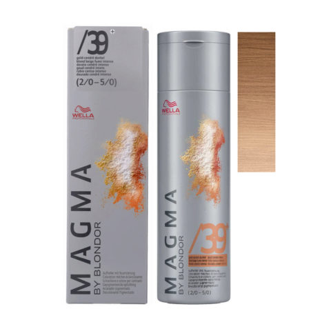 Wella Magma /39+ Dunkles Golden Cendrè 120g - Haarbleiche