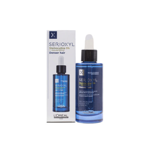 L'Oreal Serioxyl Denser Hair Serum 90ml - Verdichtungsserum gegen Haarausfall für dünner werdendem Haar