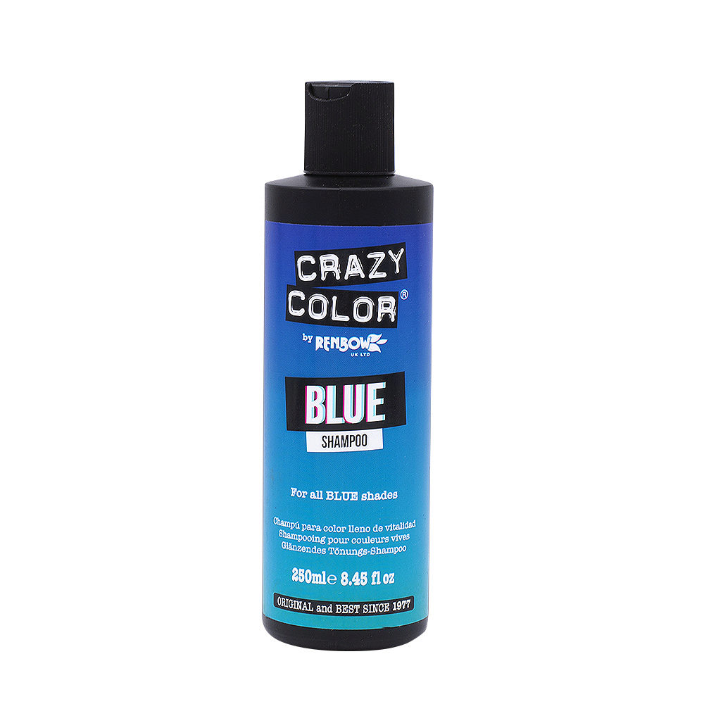 Crazy Color Shampoo Blue 250ml - Shampoo für blaue Haare