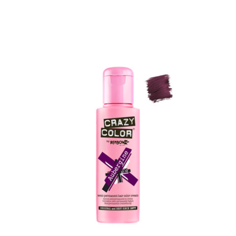 Crazy Color Aubergine no 50, 100ml - Farbcreme Aubergine