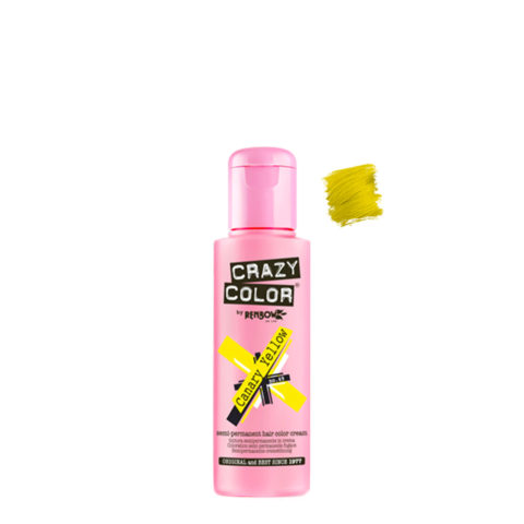 Crazy Color Canary yellow no 49, 100ml - Farbcreme Kanariengelb