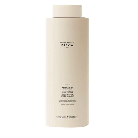 Previa Keeping Organic Green walnut colour shine Treatment 1000ml - farbige Haarmaske