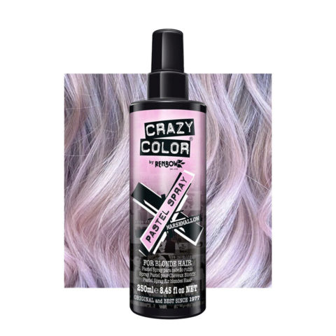 Crazy Color Pastel Spray Marshmallow 250ml - vorübergehende Farbe Marshmallow Spray