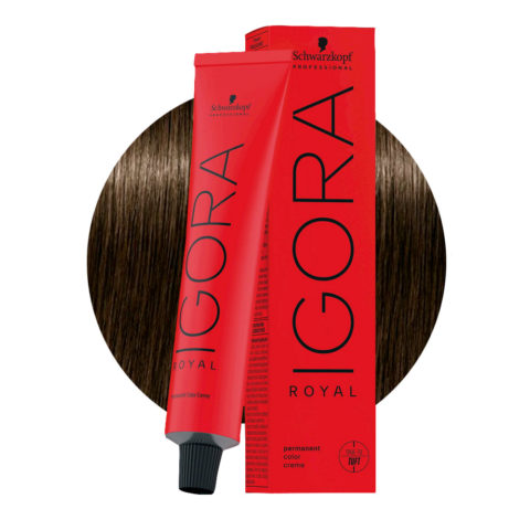 Schwarzkopf Igora Royal 5-0 Hellbraun 60ml - permanente Färbung