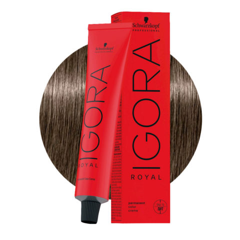 Schwarzkopf Igora Royal 7-1 Cendrè Mittelblond 60ml - Permanente Färbung