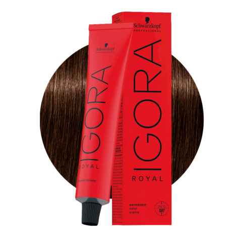 Schwarzkopf Igora Royal 4-6 Mittleres Schokoladenbraun 60ml - Permanente Färbung