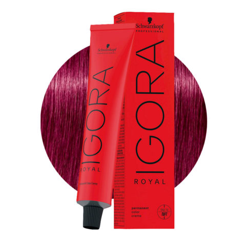 Schwarzkopf Igora Royal 9-98 Sehr Helles Kupferviolettblond 60ml - Permanente Färbung