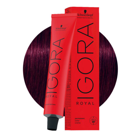 Schwarzkopf Igora Royal 5-99  Extra Violett Hellbraun 60ml - Permanente Färbung